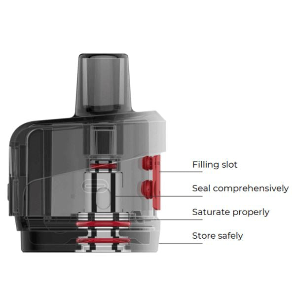 Vaporesso Gen Air Replacement Pod 4.5mL (2-Pack) - Product Specs