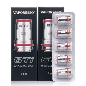 Vaporesso GTi Replacement Coils | 5-Pack With Packaging
