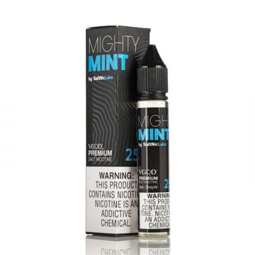 Mighty Mint by VGOD Salt 30mL with Packaging