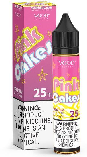 Pink Cakes by VGOD Salt 30mL with Packaging