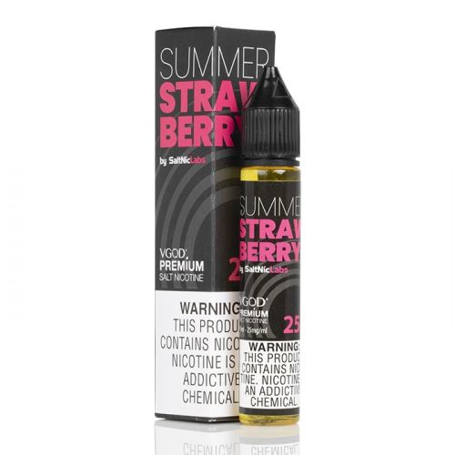 Summer Strawberry by VGOD Salt 30mL with Packaging