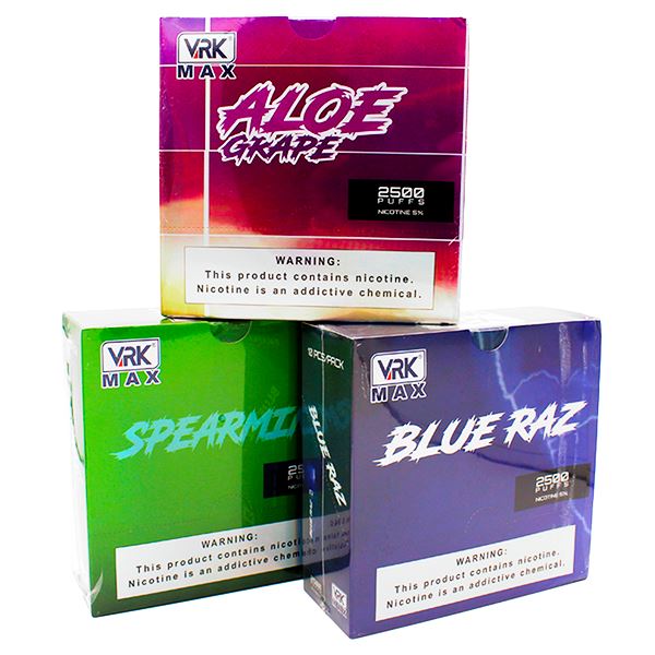 VRK Max Disposable | 2500 Puffs | 7mL - Vape.com