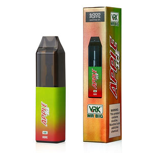 VRK Mr. Big Disposable | 6000 Puffs | 18mL Apple Ice with Packaging