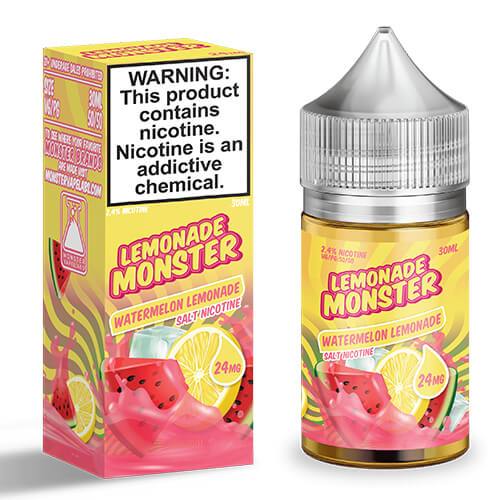 Watermelon Lemonade by Lemonade Monster Salts Series 30mL With Packaging