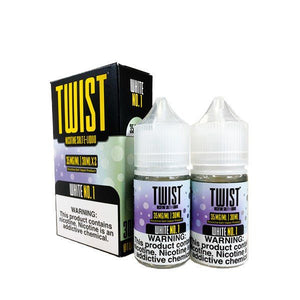 White No.1 by Twist Salts Series 60mL With Packaging