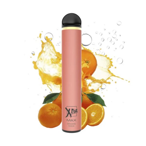 XTRA MAX Disposable Device | 2500 Puffs | 7mL Orange Soda